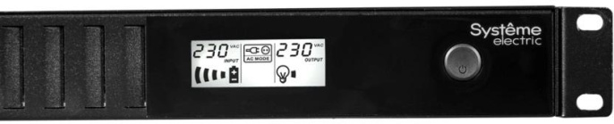 Источник бесперебойного питания Systeme Electriс SMT SMTSE750RMI1U 450Вт 750ВА черный