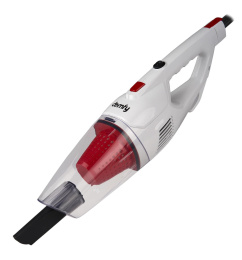 Ручной пылесос handstick DOMFY DSC-VC301, 1000Вт, белый/красный