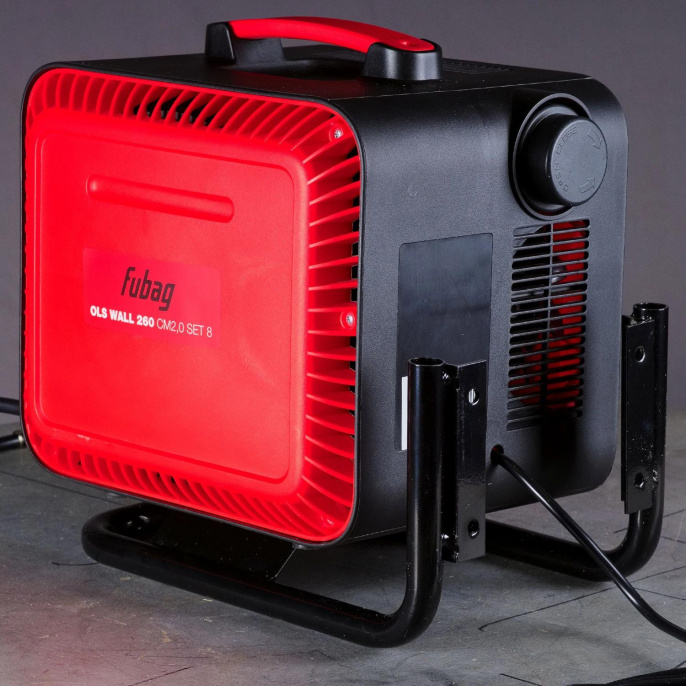 Компрессор поршневой Fubag Ols Wall 260 безмасляный 260л/мин 1500Вт красный/черный (646518)