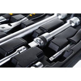 Набор инструментов Inforce 85 предметов 1/2", 1/4" Inforce, Сталь Cr-V, Профессиональный, 06-07-14