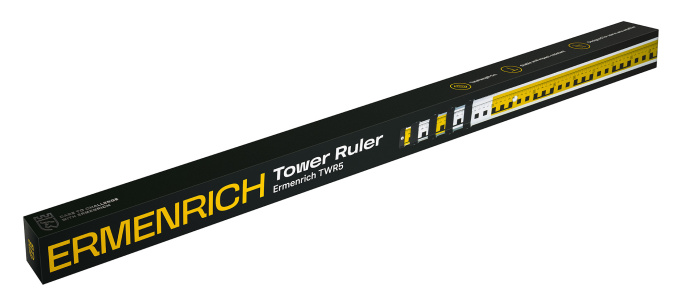 Рейка нивелирная Ermenrich Reel TWR5, фиолетовый