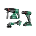 Набор аккумуляторного инструмента ALTECO STALKER Kit AG20-125 Li BL+D20 Li BL+RH20 Li BL 69843