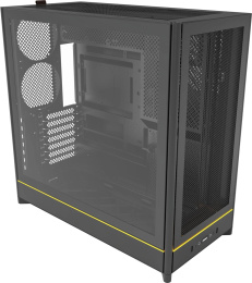 Корпус ATX MONTECH HS01, Midi-Tower, без БП, черный [hs01 black]