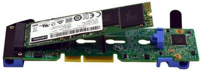 Комплект Рейда для M.2 Lenovo ThinkSystem M.2SATA/NVMe 2-BayEnablement Kit SR635/SR655/SR645/SR665 ; SN550/SR860/ST250/SR250/ST650/SR630/SR650/SR670 V2; SR635/SR655/SR645/ST650/SR850/SR860/SR675 V3 4Y37A09738