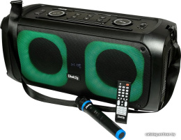 Акустическая портативная колонка Dialog Oscar AO-250 - 60W, караоке с беспр.микр, BTFMUSBTFLEDД
