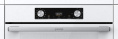 Духовой шкаф электрический Gorenje BOS6737E06WG,  77л,  дверца с 2 стеклами,  белый/нержавеющая сталь
