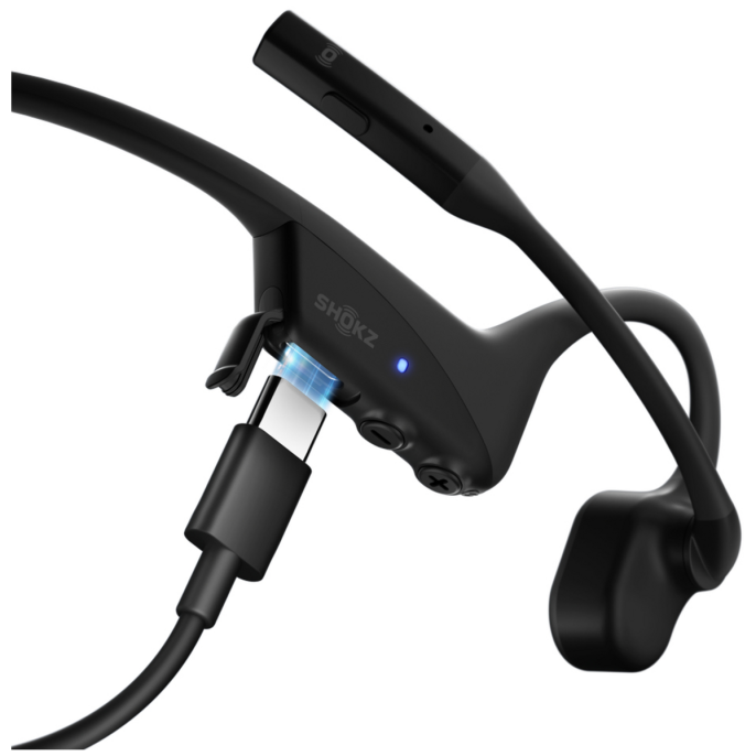 Гарнитура SHOKZ OpenComm2 UC 2025 Upgrade With USB-C PN: C120-AC-BK