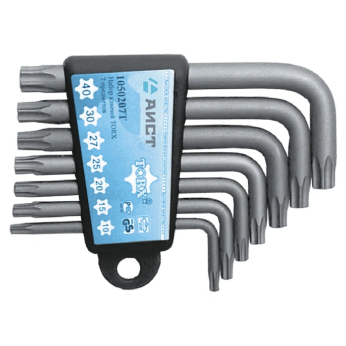 Набор Г-образных ключей TORX 7 предметов AIST 1054107T 00-00004611