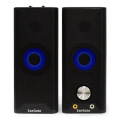 ExeGate Accord 280 питание USB, Bluetooth, 2х3Вт 6Вт RMS , 60-20000Гц, цвет черный, RGB подсветка, с возможностью трансформации в саундбар, Color Box