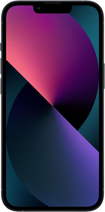 Смартфон Apple A2633 iPhone 13 128Gb 4Gb темная ночь моноблок 3G 4G 1Sim 6.1" 1170x2532 iOS 16 12Mpix 802.11 a/b/g/n/ac/ax NFC GPS GSM900/1800 GSM1900 TouchSc Protect MLPF3HN/A