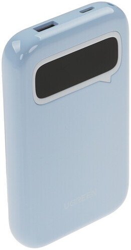 Внешний аккумулятор UGREEN CD384 45423 10000mAh Mini Quick Charging 20W Power Bank. Цвет: синий 45423_