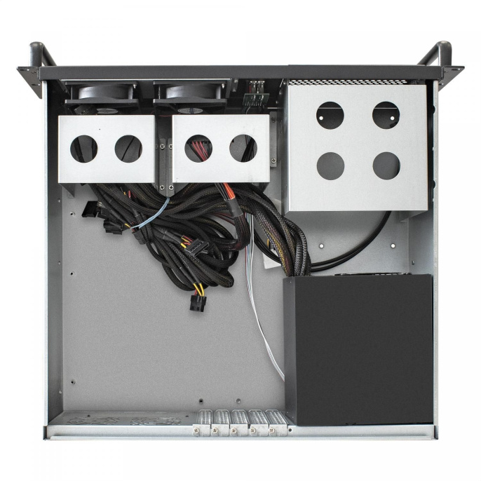 Серверный корпус ExeGate Pro 3U390-08 <RM 19", высота 3U, глубина 390, БП 500RADS, USB> EX293184RUS
