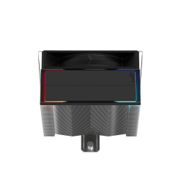 Кулер SAMA A40L (A40-XXWAYXOX-G) (Intel LGA115X/1200/1700/1851, AMD AM4/AM5, крепление на винтах, 4 тепловые трубки (6мм), размер вентилятора: 120x120x25мм, гидродинамический подшипник, PWM, TDP 240W, ARGB, 122х96х152мм, 850г)