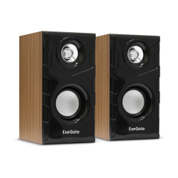 Акустическая система 2.0 ExeGate Tango 316 (питание USB, 2х3Вт (6Вт RMS), 80-20000Гц, светлое дерево, Color Box) EX289694RUS