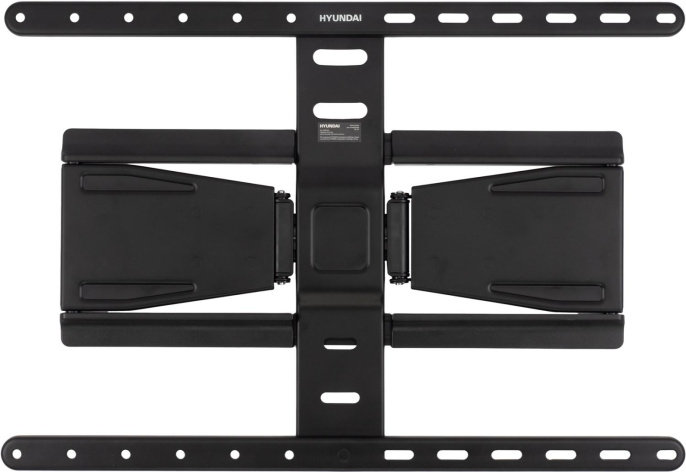 Кронштейн для телевизора Hyundai SL-F1 черный 43"-90" макс.50кг настенный поворотно-выдвижной и наклонный (HMS90FD350BK16)