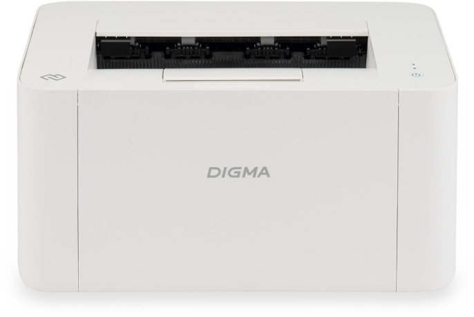 Принтер лазерный Digma DHP-2401 черно-белая печать, A4, белый
