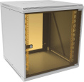 Шкаф коммутационный SUPRLAN ТВЛ-12U-600-600-СР 05-1206 настенный, стеклянная передняя дверь, 12U, 600x620x600 мм