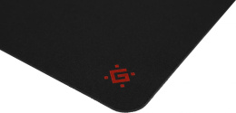 Коврик для мыши Defender 50550 M черный, резина + ткань, 250х200х3мм