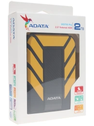 Жесткий диск A-Data USB3.0 2TB AHD710P-2TU31-CYL HD710Pro DashDrive Durable 2.5" желтый