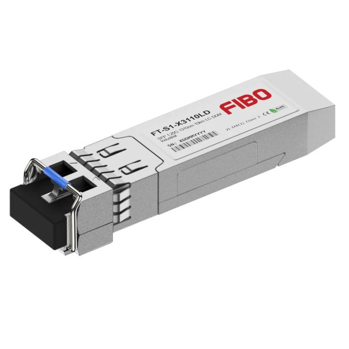 Трансивер FIBO FT-S1-X3110LD SFP модуль, 1.25G, 10 км, TX 1310 нм, DDM, LC
