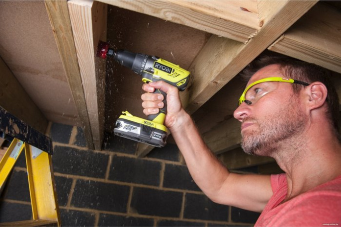 Компактная дрель-шуруповерт Ryobi ONE+ R18DD3-115S 5133005301
