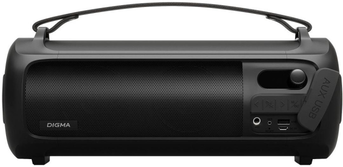 Колонка портативная Digma D-PS1523, 25Вт, черный [sp1523b]