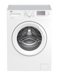 Стиральная машина узкая Beko WRS5512BWW, с фронтальной загрузкой, 5кг, 1000об/мин
