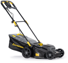CHAMPION Газонокосилка эл. EM4018 { 1,8 кВт травосб. 40л ширина 400мм 25-75мм, 14,7кг }