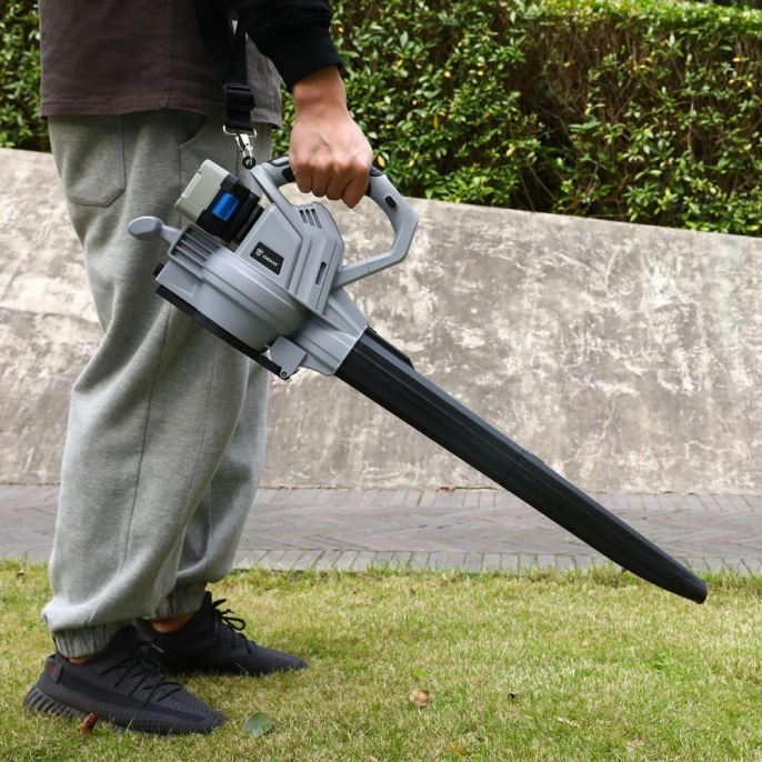 Воздуходувка-пылесос Deko DKBL22 20Вт оранжевый/черный