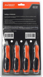 Набор стамесок Patriot CrV 350001404