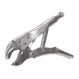 Зажимные клещи с круглыми губками Deli DL2001 220мм, рабочий ход 50мм, регулировочный винт