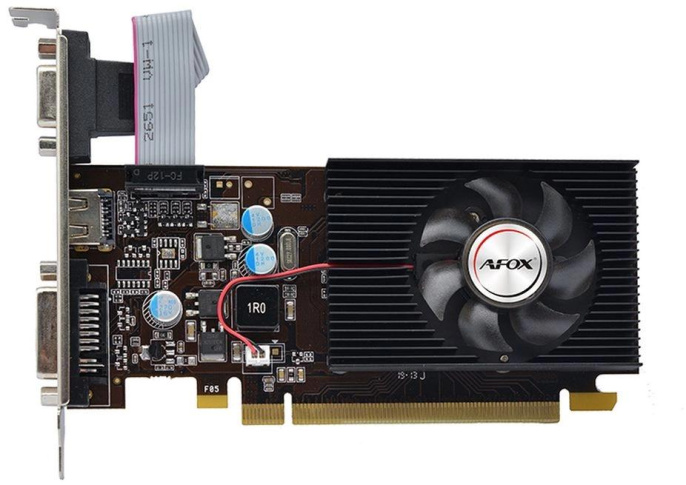 Видеокарта AFOX NVIDIA G210 AF210-512D3L3-V2 512МБ DDR3, Low Profile, Ret