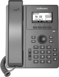 Телефон SIP Flyingvoice P10S серый