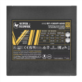 Блок питания Super Flower Leadex VII XG 1300W ATX 3.1 Черный SF-1300F14XG EPS Ver.2.92/ATX3.1, APFC, 80Plus Gold, 3,3V-20А, 5V-20А, 12V-108.3А, -12V-0.5А, 5Vsb-3А, 1х24pin, 2х4+4pin, 4х6+2pin, 1х16 Pin, 12хSATA, 4хMolex, защиты: OVP, OCP, OTP, SCP, UVP