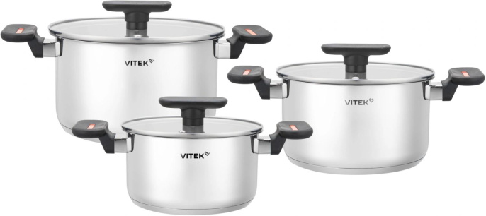 Набор кастрюль Vitek Вайб VT-SS1266 6 предметов