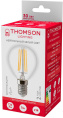 Лампа филаментная Thomson E14, шар, 7Вт, TH-B2084, одна шт.