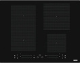 FRANKE 108.0606.111 , Индукционная варочная поверхность, серия MARIS, 60см, 4 зоны нагрева, индукционный мост FLEXI, сенсорное слайдерное управление, 18 ступеней мощности, прямые края, установка сверху или вр
