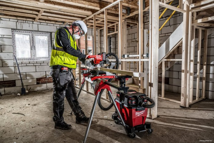 Пылесос Milwaukee M18 F2VC23L (4933478964) (профессиональный, объем пылесборника: 23 л, пылесборник: контейнер, питание: аккумулятор)
