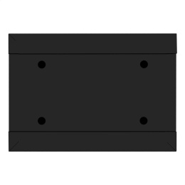 Шкаф телекоммуникационный 10" настенный 4U ExeGate EC-WM-4U.310.G.BLACK (10”, 4U, 330x310x230mm (ШхГхВ), передняя дверь закаленное стекло, пыле- и влагозащита IP23, черный RAL 9004) EX300248RUS