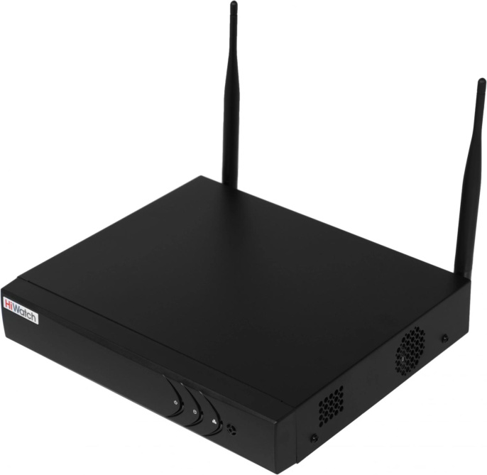 HiWatch DS-N304W(B) 4-х канальный WiFi 2.4ГГц IP-регистратор