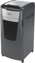 Шредер Rexel Optimum AutoFeed 600X черный с автоподачей секр.P-4 фрагменты 600лист. 110лтр. скрепки скобы пл.карты 2020600XEU
