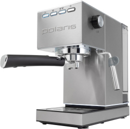 Кофеварка рожковая Polaris PCM 1542E Adore Crema 1350Вт нержавеющая сталь