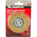 Щетка дисковая MATRIX 74448,  универсальный,  75мм,  6мм