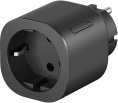 Умная розетка ЯНДЕКС Matter, EU, Wi-Fi, черный [yndx-00540blk]