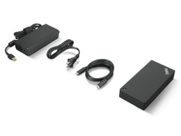 Стыковочная станция Lenovo 40AY0090EU, черный