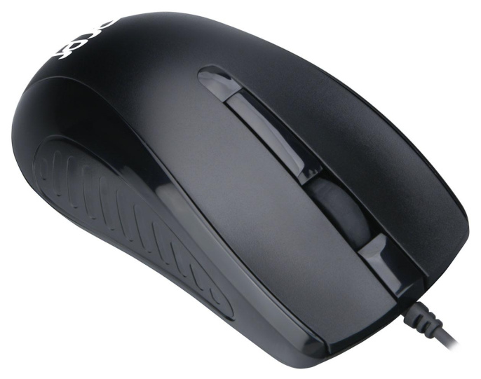 Мышь проводная Acer OMW136, оптическая, USB, 1200dpi, черный [zl.mceee.01a]