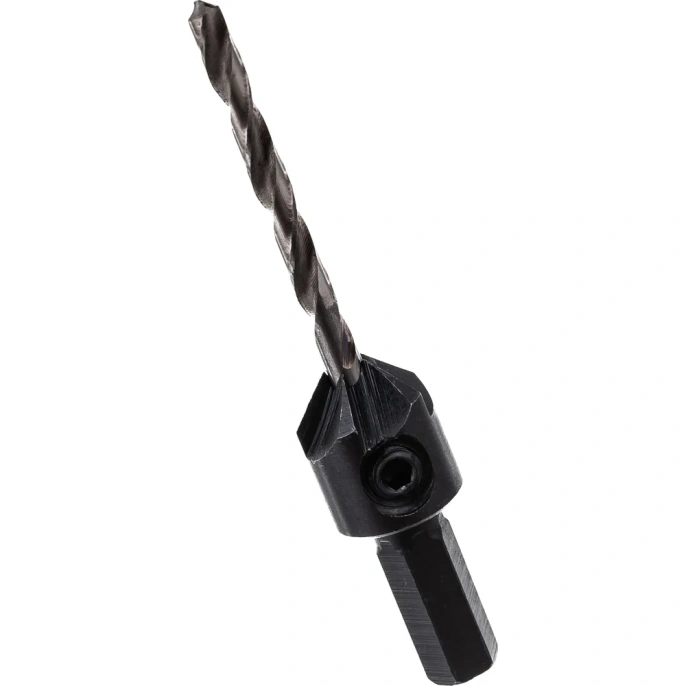 Сверло пилотное 3.17 мм с зенкером для шурупов 5 мм, размер №10 Gigant GT-063