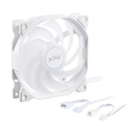 Вентилятор 120mm ADATA XPG VENTO 120 ARGB НАБОР 3 в 1 VENTO120ARGBPWM3C-WHCWW 4-pin, PWM, 120x120x25mm, 300-1850об/мин White