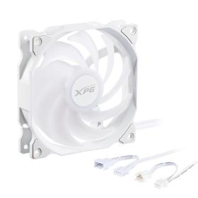 Вентилятор 120mm ADATA XPG VENTO 120 ARGB НАБОР 3 в 1 VENTO120ARGBPWM3C-WHCWW 4-pin, PWM, 120x120x25mm, 300-1850об/мин White