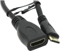 5bites BC-HDC2A1 Кабель-5bites Адаптер HDMI F / mini HDMI M 1.4B, зол.разъемы